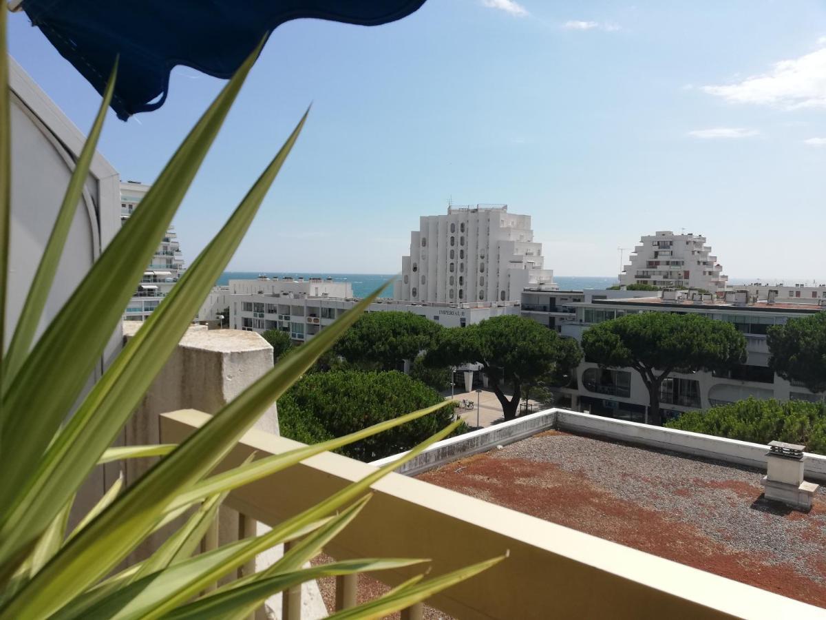 Le Semaphore - Studio Climatise, Grande Terrasse Vue Mer - Parking, Wifi Λα Γκραντ-Μοτ Εξωτερικό φωτογραφία