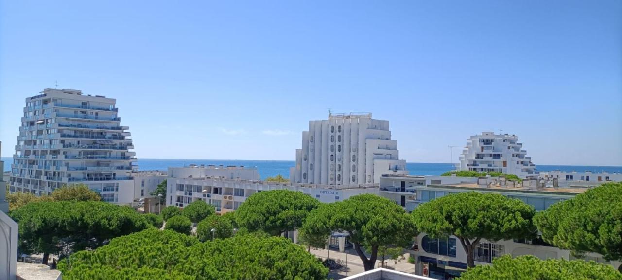 Le Semaphore - Studio Climatise, Grande Terrasse Vue Mer - Parking, Wifi Λα Γκραντ-Μοτ Εξωτερικό φωτογραφία