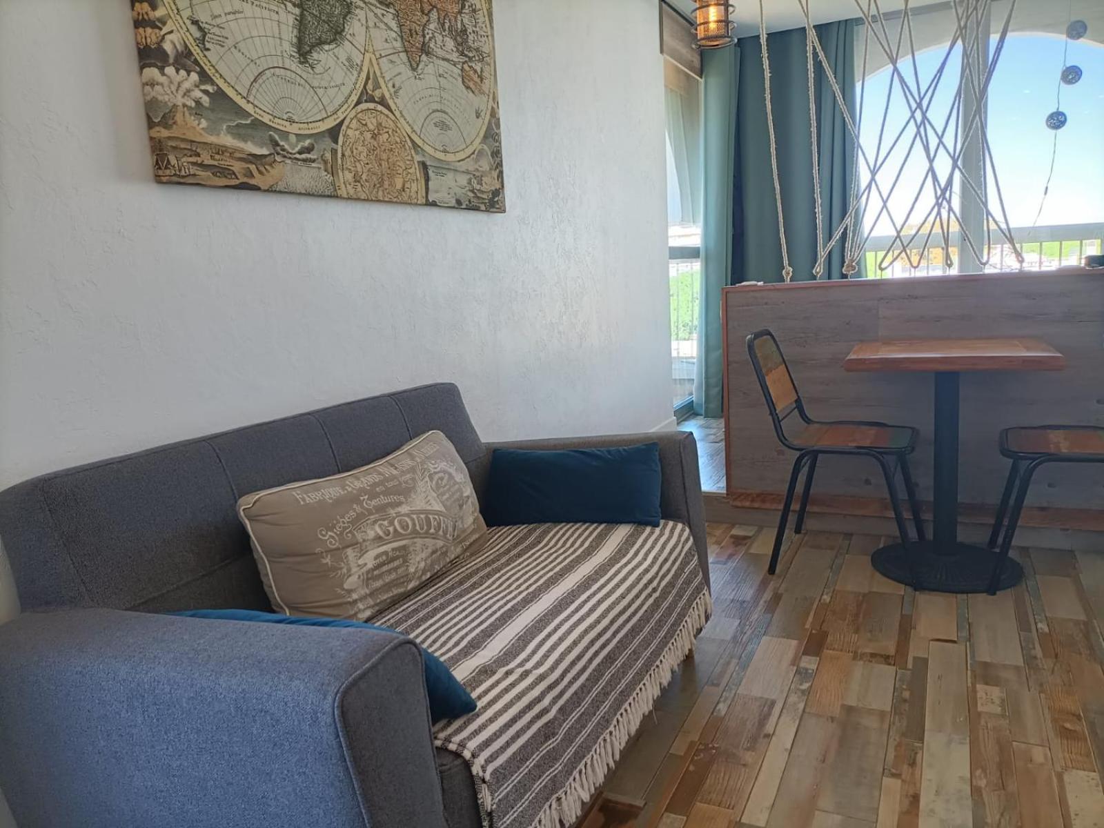 Le Semaphore - Studio Climatise, Grande Terrasse Vue Mer - Parking, Wifi Λα Γκραντ-Μοτ Εξωτερικό φωτογραφία
